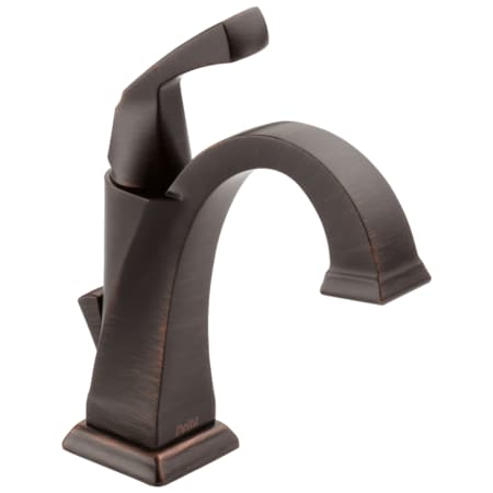 Delta 1 or 3-hole 4" installation Hole Single Hole Lavatory Faucet, Venetian Bronze 551-RB-DST